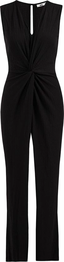 WE Fashion Dames Jumpsuit Met Knoopdetail En Structuur 3 WE Fashion Dames Jumpsuit Met Knoopdetail En Structuur
