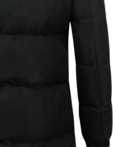 Matogla Extra Lange Winterjas Dames Met Kunst Bontkraag - Zwart -Exporteren dameskleding winkel 229x840