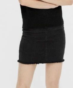 Pieces Dames Top - Gebreide Spencer - Zwart - Maat L -Exporteren dameskleding winkel 259x840 2