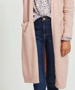 VILA VIRIL LONG L/S KNIT CARDIGAN - NOOS Dames Vest - Maat M -Exporteren dameskleding winkel 261x840