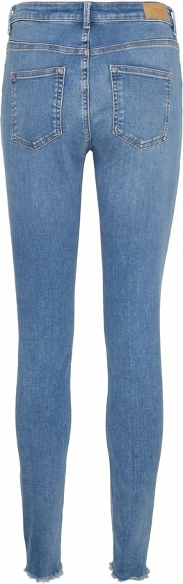 Vero Moda VMPEACH MR SK ANK CUT DST RI3101 NOOS Dames Jeans - Maat M 5 Vero Moda VMPEACH MR SK ANK CUT DST RI3101 NOOS Dames Jeans - Maat M - Afbeelding 3