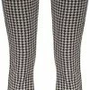 Geisha Broek Jacquard Check Flared Legging 21841 60 000999 Dames Maat - S