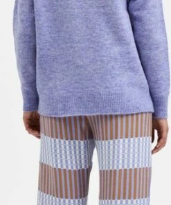 Selected Femme Lulu Ls Knit High Neck B Truien & Vesten - Paars 16 Selected Femme Lulu Ls Knit High Neck B Truien & Vesten - Paars -Exporteren dameskleding winkel 270x840 2