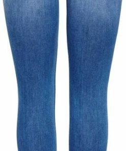 Only ONLBLUSH LIFE MID SKINNY REA12187 NOOS Medium Blue Denim Dames Jeans - Maat M X L32 -Exporteren dameskleding winkel 270x840 4