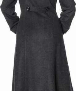 Banned Winterjas -M- Industrial Zwart -Exporteren dameskleding winkel 287x840 5