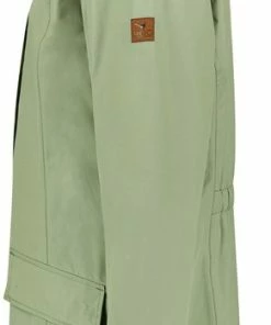 MGO Leisure Wear MGO Fire Jack - Regenjas Dames - Waterdichte Parka - Groen - Maat XL -Exporteren dameskleding winkel 291x840