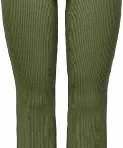 Only Broek Onlmegan Mw Flared Rib Pant Pnt 15267097 Kalamata Dames Maat - W28 X L32