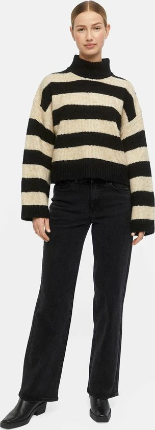 OBJECT OBJMINNA L/S KNIT PULLOVER 122 Dames Trui - Maat M 4 OBJECT OBJMINNA L/S KNIT PULLOVER 122 Dames Trui - Maat M - Afbeelding 2