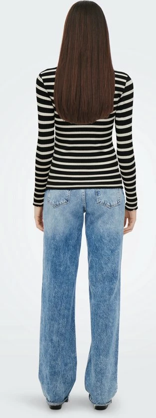 ONLY ONLEMMA LS O-NECK STRIPE TOP JRS NOOS Dames Top - Maat S 6 ONLY ONLEMMA LS O-NECK STRIPE TOP JRS NOOS Dames Top - Maat S - Afbeelding 4