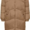 Vero Moda VMUPPSALA LONG COAT - Tigers Eye Light Brown