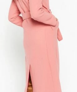 LOLALIZA Lange Mantel Met Striklint - Nude - Maat L 11 LOLALIZA Lange Mantel Met Striklint - Nude - Maat L -Exporteren dameskleding winkel 333x840 1