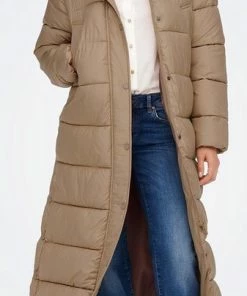 Only Jas Onlcammie X- Long Quilted Coat Otw 15267338 Tigers Eye Dames Maat - M -Exporteren dameskleding winkel 337x840 6