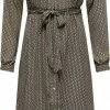 ONLY ONLALMA LIFE POLY EMILY SHIRT DRESS AOP Dames Jurk - Maat M
