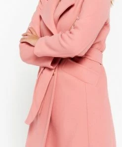 LOLALIZA Lange Mantel Met Striklint - Nude - Maat L 10 LOLALIZA Lange Mantel Met Striklint - Nude - Maat L -Exporteren dameskleding winkel 344x840 4