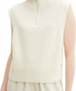 TOM TAILOR Troyer Knit Vest Dames Trui - Maat S 23 TOM TAILOR Troyer Knit Vest Dames Trui - Maat S -Exporteren dameskleding winkel 346x840 2