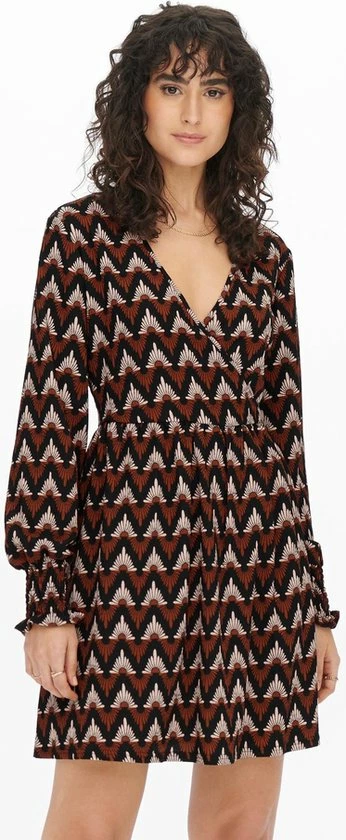 JDY JDYLOTUS L/S WRAP DRESS JRS Dames Jurk - Maat XL 9 JDY JDYLOTUS L/S WRAP DRESS JRS Dames Jurk - Maat XL - Afbeelding 7