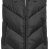 JdY JDYSKYLAR PADDED HOOD WAISTCOAT OTW Dames Jas - Maat M