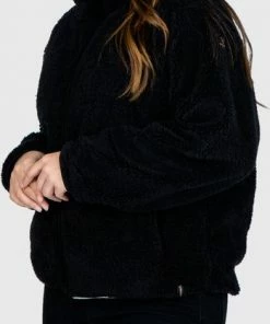 Brunotti Huntress Teddy Fleece Jas - Dames - Black - M 13 Brunotti Huntress Teddy Fleece Jas - Dames - Black - M -Exporteren dameskleding winkel 349x840 4
