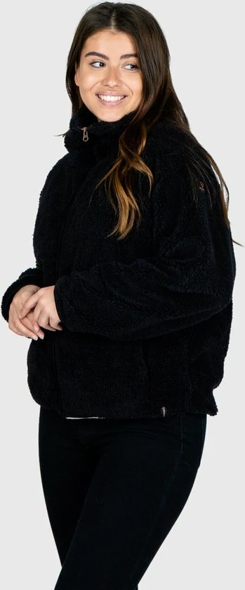 Brunotti Huntress Teddy Fleece Jas - Dames - Black - M 6 Brunotti Huntress Teddy Fleece Jas - Dames - Black - M - Afbeelding 4