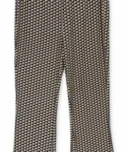 Colourful Rebel Retro Geo Broek Geel Dames - Wijduitlopende Fit - Polyester - L 12 Colourful Rebel Retro Geo Broek Geel Dames - Wijduitlopende Fit - Polyester - L -Exporteren dameskleding winkel 350x840