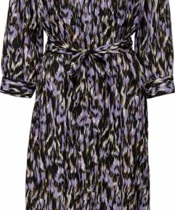 ONLY ONLWILMA 3/4 MIDI SHIRT DRESS CS PTM Dames Jurk - Maat XL