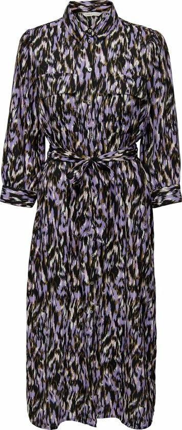 ONLY ONLWILMA 3/4 MIDI SHIRT DRESS CS PTM Dames Jurk - Maat XL 3 ONLY ONLWILMA 3/4 MIDI SHIRT DRESS CS PTM Dames Jurk - Maat XL