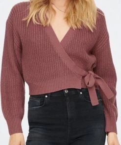 ONLY ONLBREDA WRAP L/S CARDIGAN KNT NOOS Dames Trui - Maat M -Exporteren dameskleding winkel 363x840