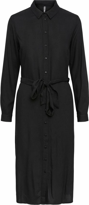 PIECES PCCAMMIE LS MIDI SHIRT DRESS NOOS BC Dames Jurk - Maat M 5 PIECES PCCAMMIE LS MIDI SHIRT DRESS NOOS BC Dames Jurk - Maat M - Afbeelding 3