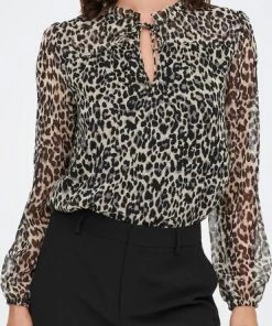 ONLY ONLDITSY L/S BLOUSE WVN NOOS Dames T-shirt - Maat L -Exporteren dameskleding winkel 371x840 9