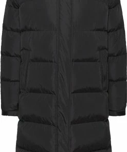 Tommy Jeans - Dames Jas Winter Alaska Long Puffer Jacket - Zwart - Maat M -Exporteren dameskleding winkel 373x840 1