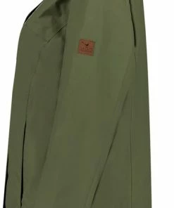 MGO Leisure Wear MGO Jane Jacket - Regenjas Dames - Kort Wind- En Waterdicht Jack - Olijfgroen - Maat M -Exporteren dameskleding winkel 376x840