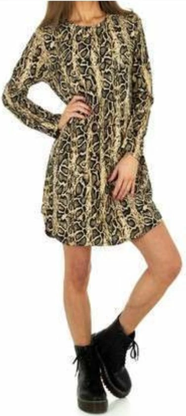 Merkloos Tuniek Snake Bruin/zwart 4 Merkloos Tuniek Snake Bruin/zwart - Afbeelding 2