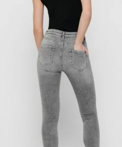 ONLY ONLBLUSH MID SK ANK RAW JNS REA0918 NOOS Dames Jeans - Maat M X L32 -Exporteren dameskleding winkel 378x840 4