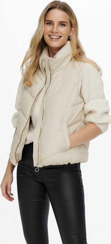 JDY JDYFINNO SHORT PADDED WAISTCOAT OTW HAB Dames Gilet - Maat S 3 JDY JDYFINNO SHORT PADDED WAISTCOAT OTW HAB Dames Gilet - Maat S