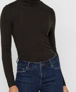 VERO MODA VMAVA LULU LS ROLLNECK BLOUSE GA NOOS Dames T-shirt - Maat XL -Exporteren dameskleding winkel 388x840 7