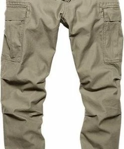 Vintage Industries M65-heavy Satin Pantalon Olive