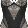 Hunkemöller Dames Lingerie Body Lexi - Zwart - Maat M