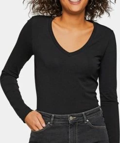 WE Fashion Dames Biologisch Katoen Shirt - Maat L -Exporteren dameskleding winkel 400x840