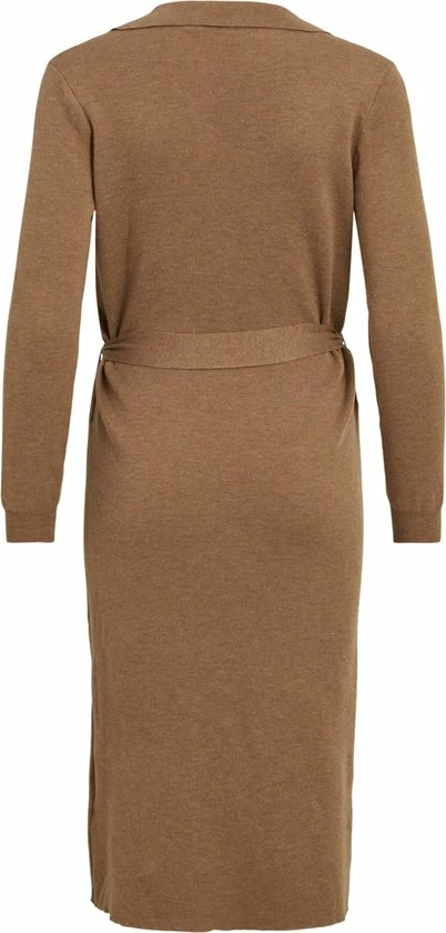 VILA VIMARLA COLLAR L/S KNIT DRESS Dames Jurk - Maat M 4 VILA VIMARLA COLLAR L/S KNIT DRESS Dames Jurk - Maat M - Afbeelding 2