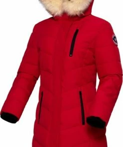 Paragoose - Dames Jas Winter Julie Red-Model 2023- Maat XL -Exporteren dameskleding winkel 404x840 1