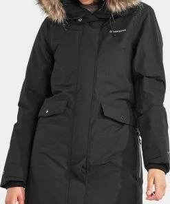 Didriksons - Erika Wns Parka - Black - Vrouwen - Maat 42 -Exporteren dameskleding winkel 406x840 2