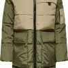 ONLY ONLALICIA LONG PUFFER OTW Dames Jas - Maat L