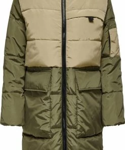 ONLY ONLALICIA LONG PUFFER OTW Dames Jas - Maat L