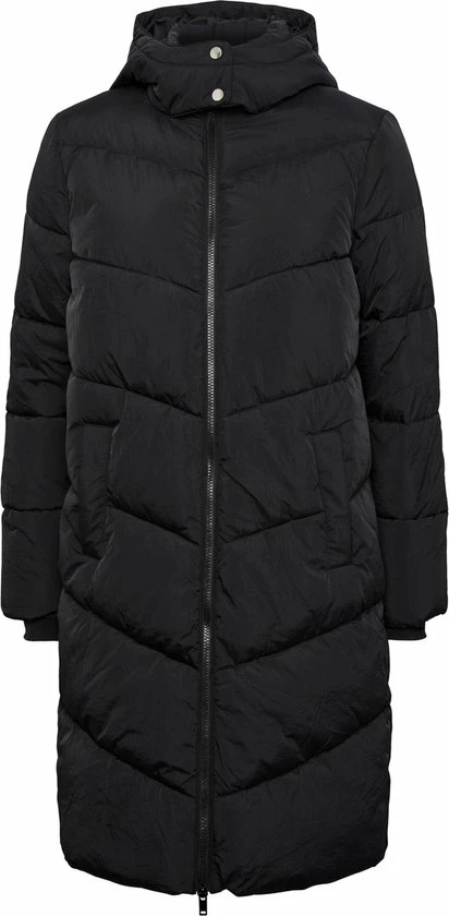 PIECES PCJAMILLA LONG PUFFER JACKET NOOS QX Dames Jas - Maat 52 3 PIECES PCJAMILLA LONG PUFFER JACKET NOOS QX Dames Jas - Maat 52