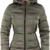 Versano Sky Dames Slim Fit Winterjas XS - Groen