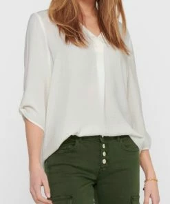 JDY JDYDIVYA 3/4 TOP WVN NOOS Dames Top - Maat 40