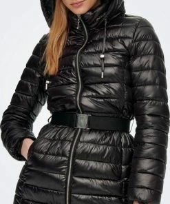 ONLY ONLSCARLETT QUILTED BELTED COAT CC OTW Dames Jas - Maat L -Exporteren dameskleding winkel 416x840 1