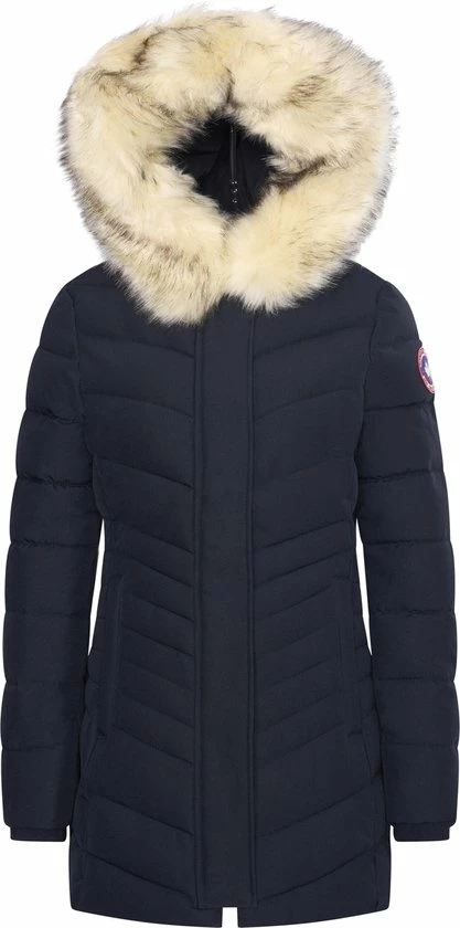 Paragoose Ginette Dames Winterjas - Navy - Model 2022-Maat M 5 Paragoose Ginette Dames Winterjas - Navy - Model 2022-Maat M - Afbeelding 3