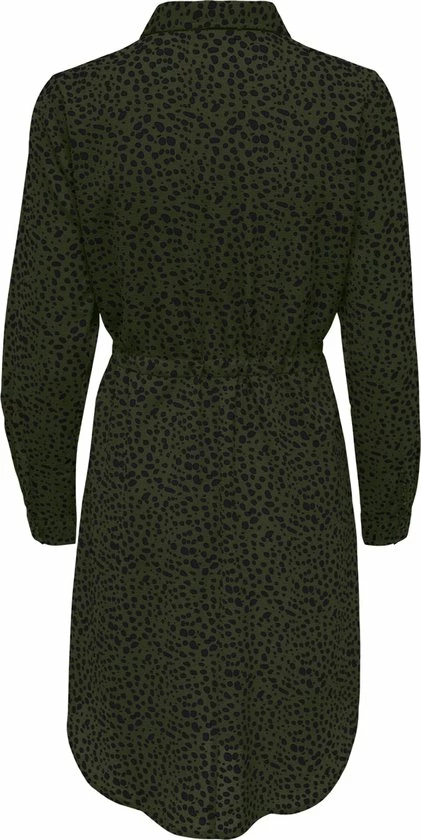 JDY JDYPIPER L/S SHIRT STRING DRESS WVN Dames Jurk - Maat L 4 JDY JDYPIPER L/S SHIRT STRING DRESS WVN Dames Jurk - Maat L - Afbeelding 2