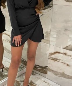 Merkloos Dames Ibiza Jurkje Zwart Vakantie Strand Terras Zon Zee Black Friday Deal